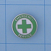 Emergency Services Emblem with Red Cross - 2077