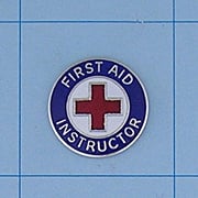First Aid Instructor Emblem with Red Cross - 2723