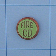 Half Inch Insert / Emblem Fire Co - 2838
