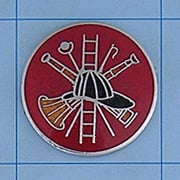 Enameled Fire Scramble Vertical Ladder - 3136