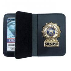 Duty Leather Badge Case with Double ID Style 99-A