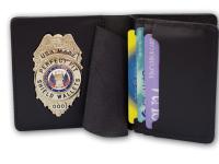 Duty Leather Book Style Case with Double ID and CC Slots Style 1019