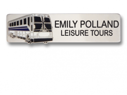 Nameplate with Prevost H345 QS6 10275