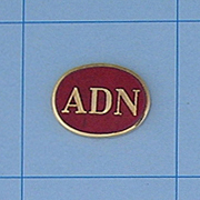 Enameled ADN Emblem - 10388