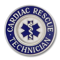 Cardiac Rescue Technician collar insignia 10488