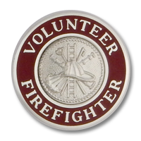 Volunteer Firefighter collar insignia 10660