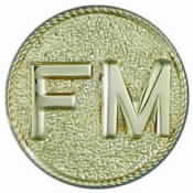 Blank Cap Badge - 10734