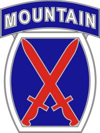 SW C1007 10TH MOUNTAIN DIVISION CSIB