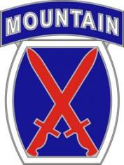 SW C1007 10TH MOUNTAIN DIVISION CSIB