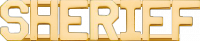 SHERIFF Insignia - 11488