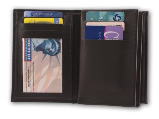 Badge Wallet with Double ID and CC Slots Style 125-A