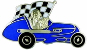 Sprint Race Car Emblem - 1637