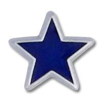 Enameled Star Rank Insignia - 210