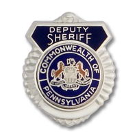 Deputy Sheriff Shield emblem 2283