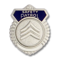 Safety Patrol Shield emblem 2343