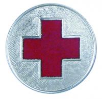 Enamel Background & Cross Emblem - 2376