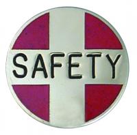 Round Enameled Cross - 2437