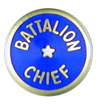 Half Inch Insert / Emblem Battalion Chief - 2475