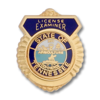 License Examiner Shield emblem 2731