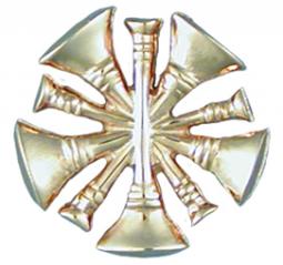 Cut Out Five Crossed Horns - 29015