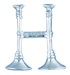 Cut Out Two Vertical Horns - 29019