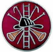 Enameled Fire Scramble Vertical Ladder - 3136