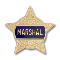 Five point star Marshal emblem 3266