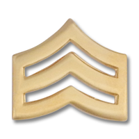 Sergeant Rank Insignia - 3317