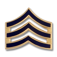 Enameled Sergeant Rank Insignia - 3318