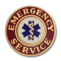 Emergency Service collar insignia 3331