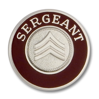 Sergeant collar insignia 3408