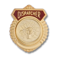 Dispatcher Shield emblem 3486