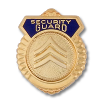 Security Guard Shield emblem 3547