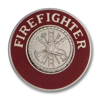 Firefighter collar insignia 3599