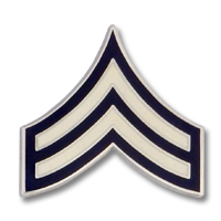 Enameled Corporal Insignia - 3658