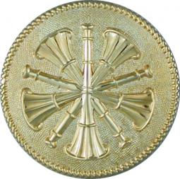 Cap Badge with 5 Horns - 4210F