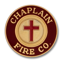 Chaplain Fire Co. collar insignia 4365
