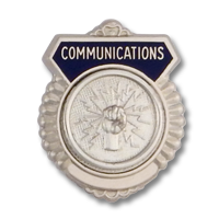 Communications Shield emblem 4386