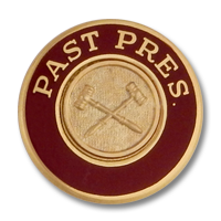 Past Pres. collar insignia 4388