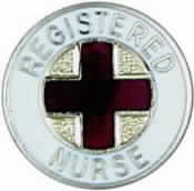 Registered Nurse Emblem Style 4389