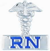 RN Caduceus Emblem Style 4394