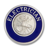 Electrician collar insignia 4466