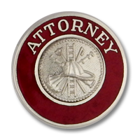 Attorney collar insignia 4467