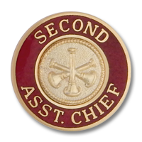Second Asst. Chief collar insignia 4621