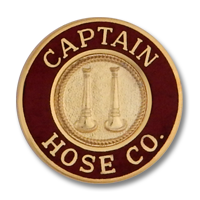 Captain Hose Co. collar insignia 4623