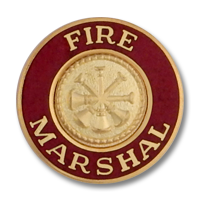 Fire Marshal collar insignia 4651
