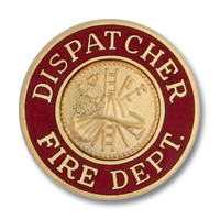 Dispatcher Fire Dept. collar insignia EM-4674