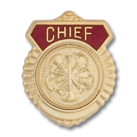 Chief Shield emblem 4734