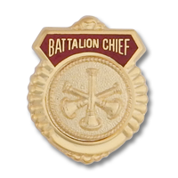 Battalion Chief Shield emblem 4739