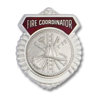 Fire Coordinator Shield emblem 4750